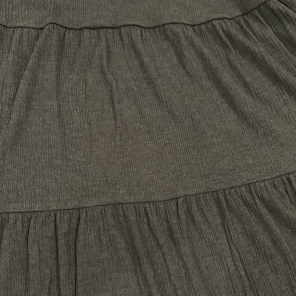 NWT Knox Rose Charcoal Gray Tiered Dress Size XS - Picture 9 of 9